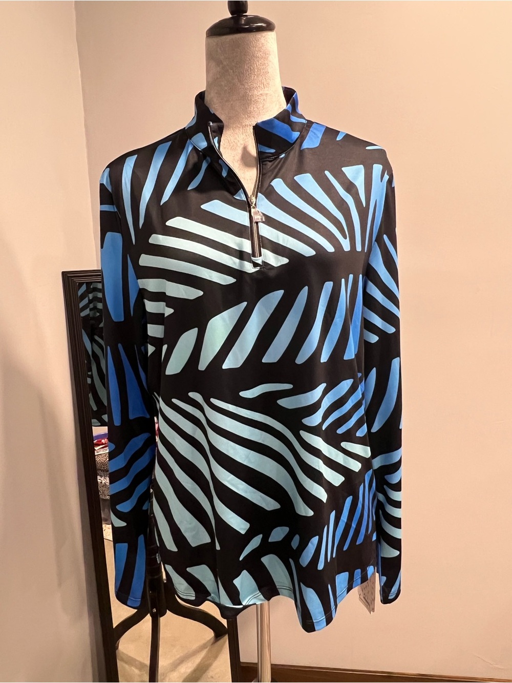 ACEGOLFS Playful Nautical Long Sleeve Top UPF50+